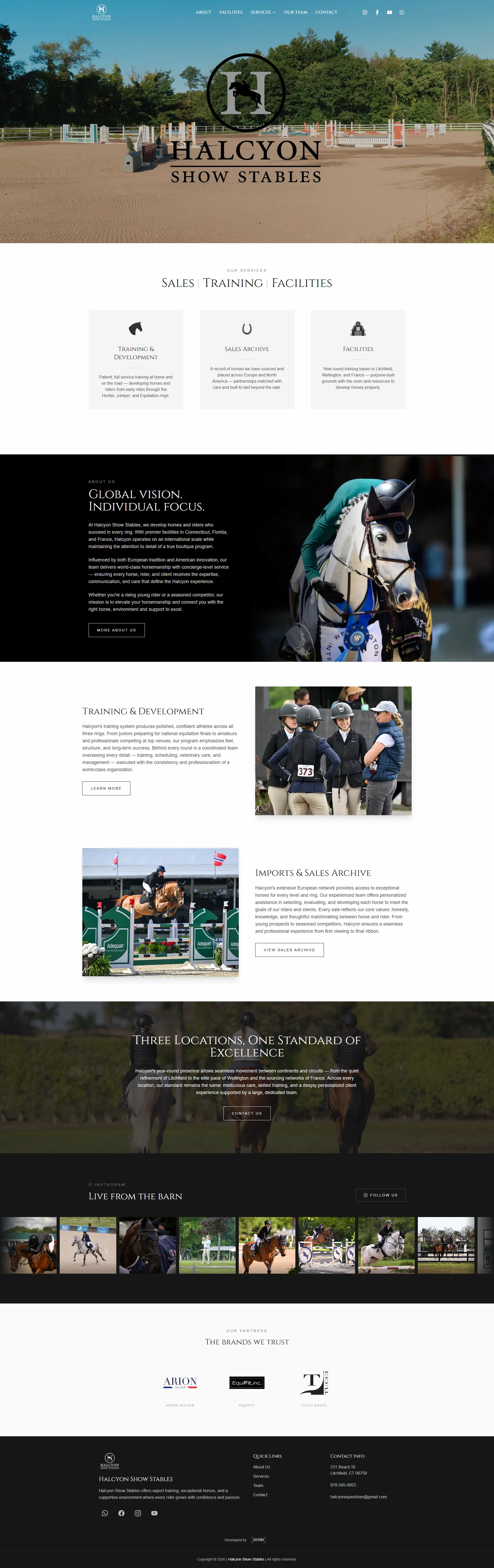Halcyon Show Stables